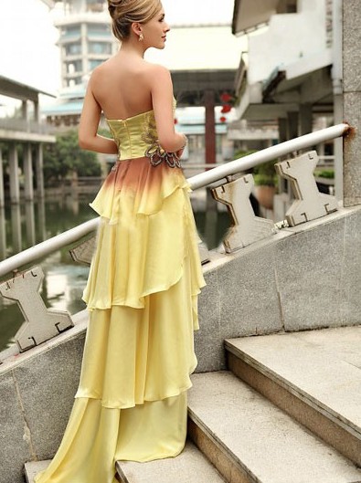 Yellow Elegant Chiffon Backless Evening Dresses_3_1.jpg